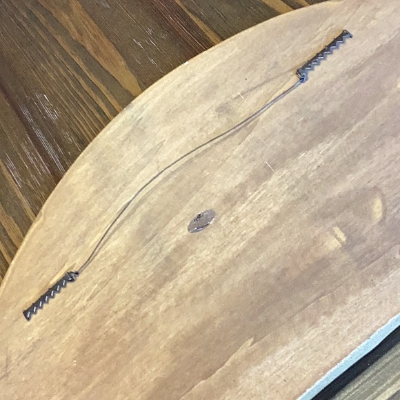 FINAL SALE PRICE Warren Kimble Signed Wooden Half Circle Welcome Painting - Picture 5 of 6